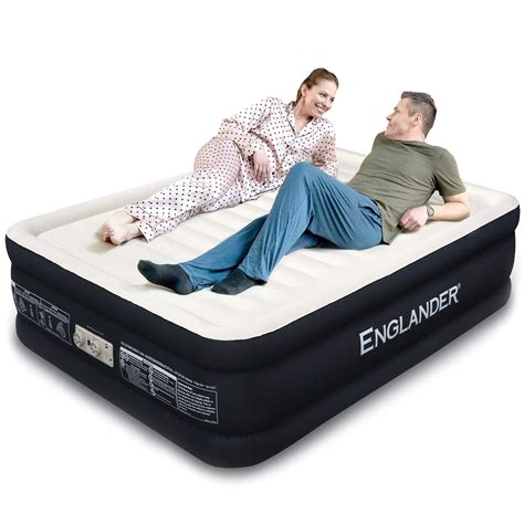 air mattress full built in pump